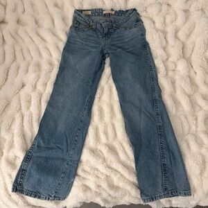 LEVIS NOUGHTIES BOOTCUT JEANS 25W 30L